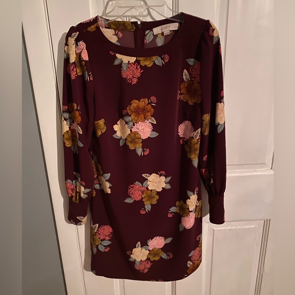 Loft, flower dress